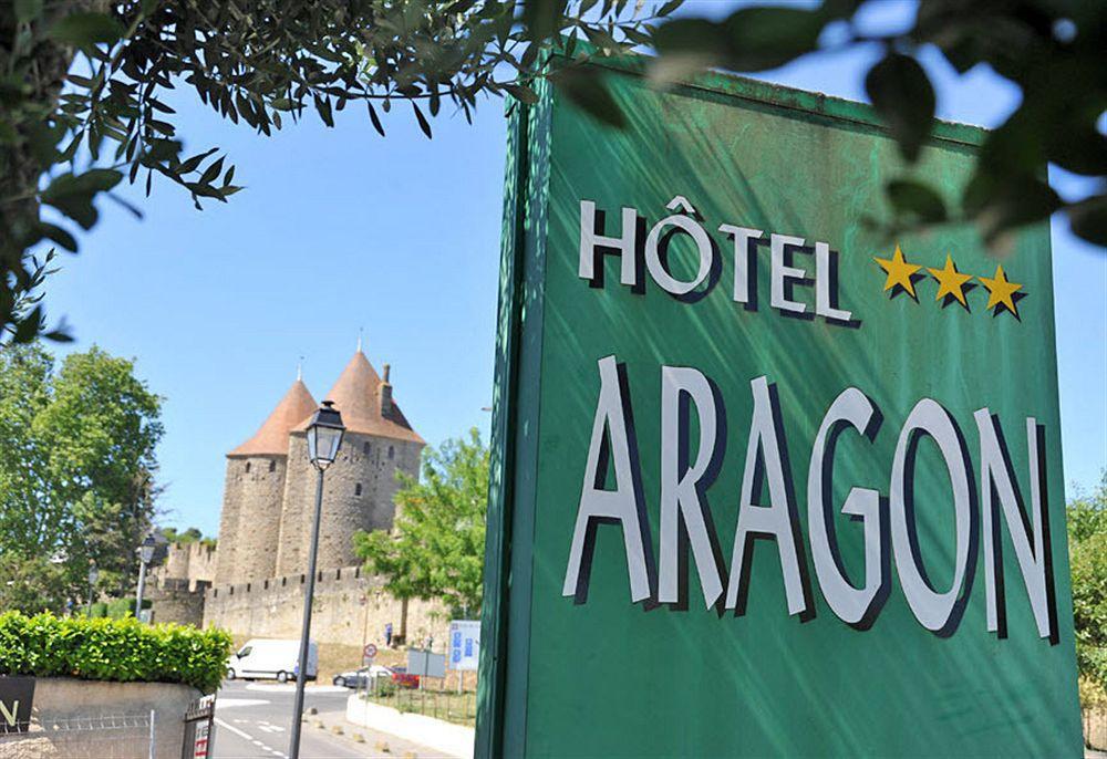 Hotel L'Aragon Каркассон Экстерьер фото